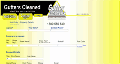 Desktop Screenshot of gutterblasters.com.au